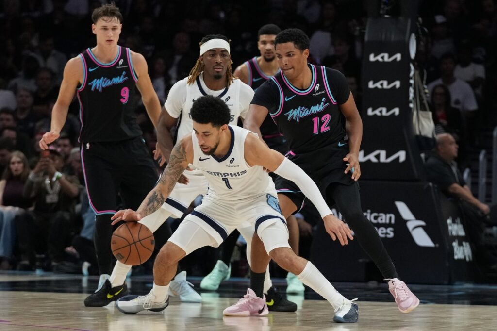Grizzlies Heat Basketball