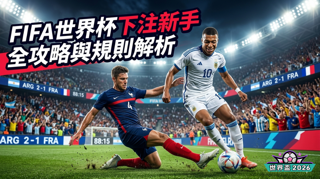 FIFA世界杯新手規則全攻略封面圖 Cover Image for FIFA World Cup Beginner's Betting Rules and Guide
